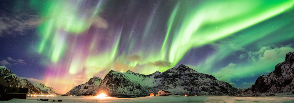 Aurora Borealis Northern Lights display